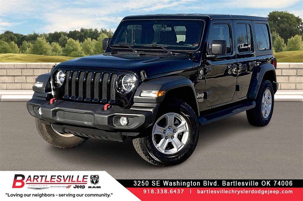 2021 Jeep Wrangler Sport S — SUV — 69,536 mi — Bartlesville, OK