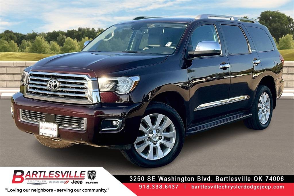2018 Toyota Sequoia Platinum — SUV — 91,797 mi — Bartlesville, OK