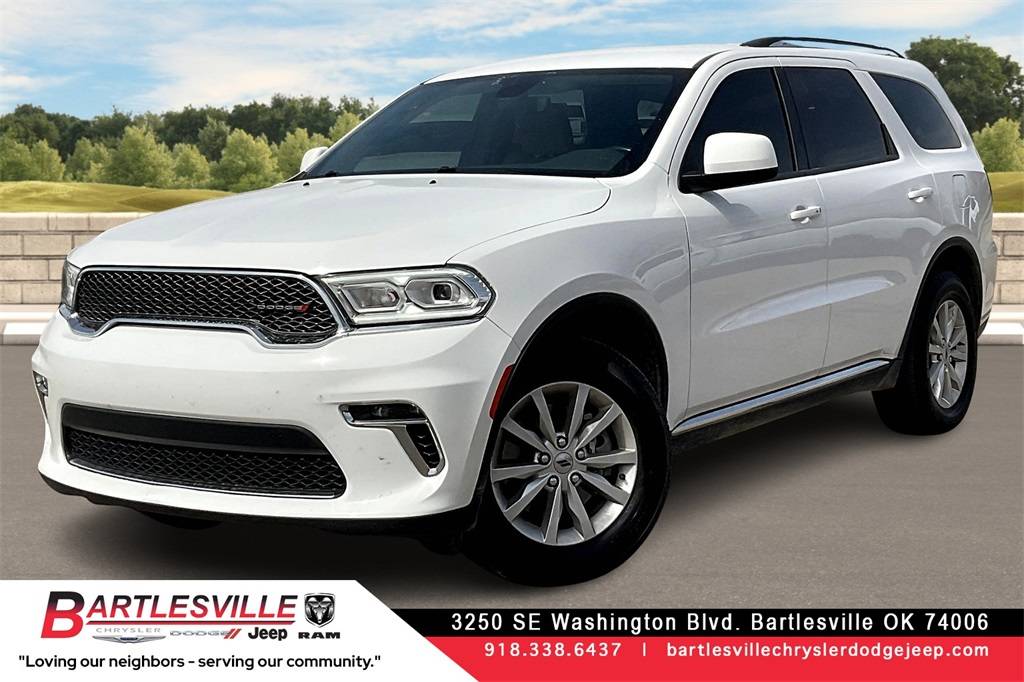 2022 Dodge Durango SXT — SUV — 39,110 mi — Bartlesville, OK