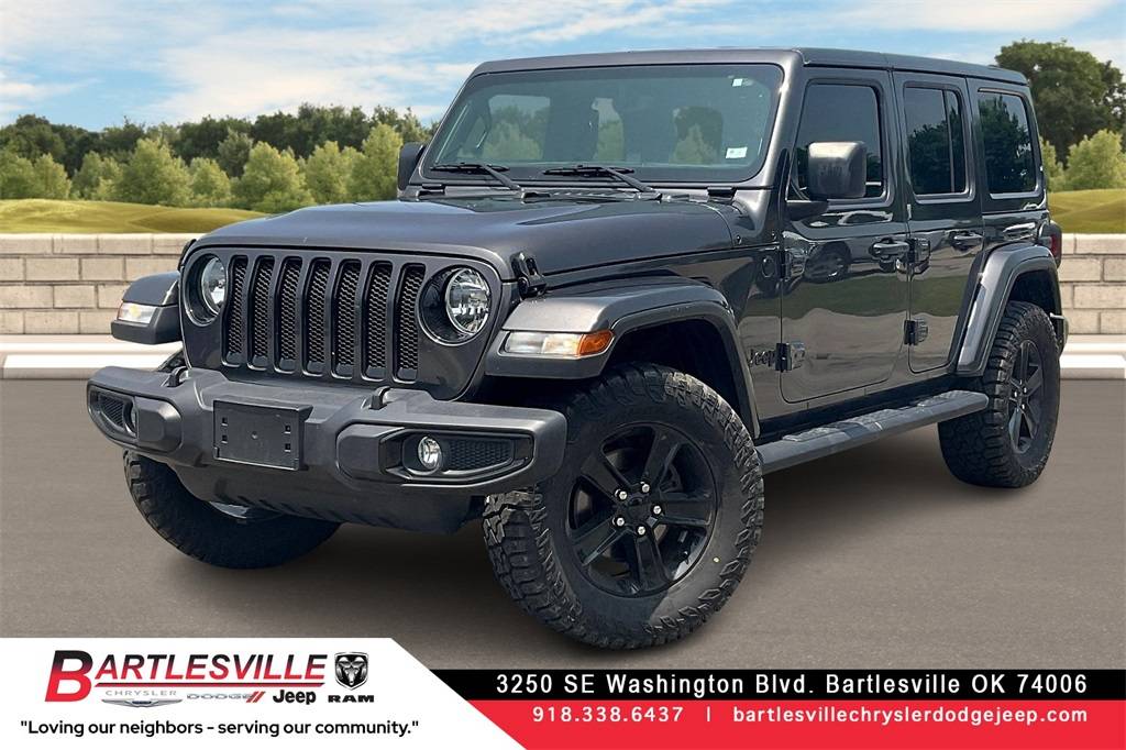2020 Jeep Wrangler Sahara High Altitude — SUV — 41,295 mi — Bartlesville, OK
