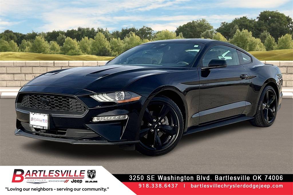 2021 Ford Mustang EcoBoost Premium — Coupe — 28,756 mi — Bartlesville, OK