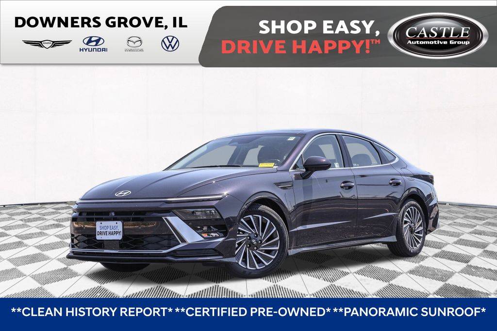 2024 Hyundai Sonata Hybrid Limited — Sedan — 7,923 mi — Downers Grove, IL
