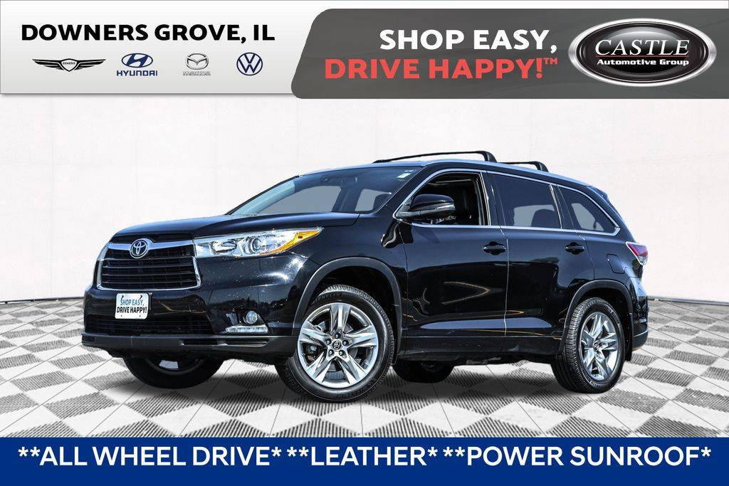 2016 Toyota Highlander Limited — SUV — 105,867 mi — Downers Grove, IL