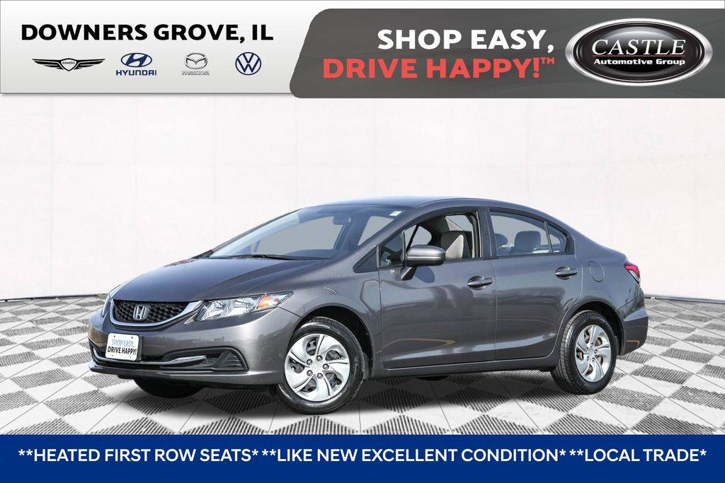 2015 Honda Civic LX — Sedan — 66,814 mi — Downers Grove, IL