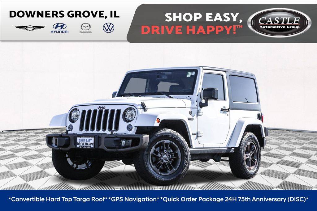 2017 Jeep Wrangler 75th Anniversary — SUV — 53,618 mi — Downers Grove, IL