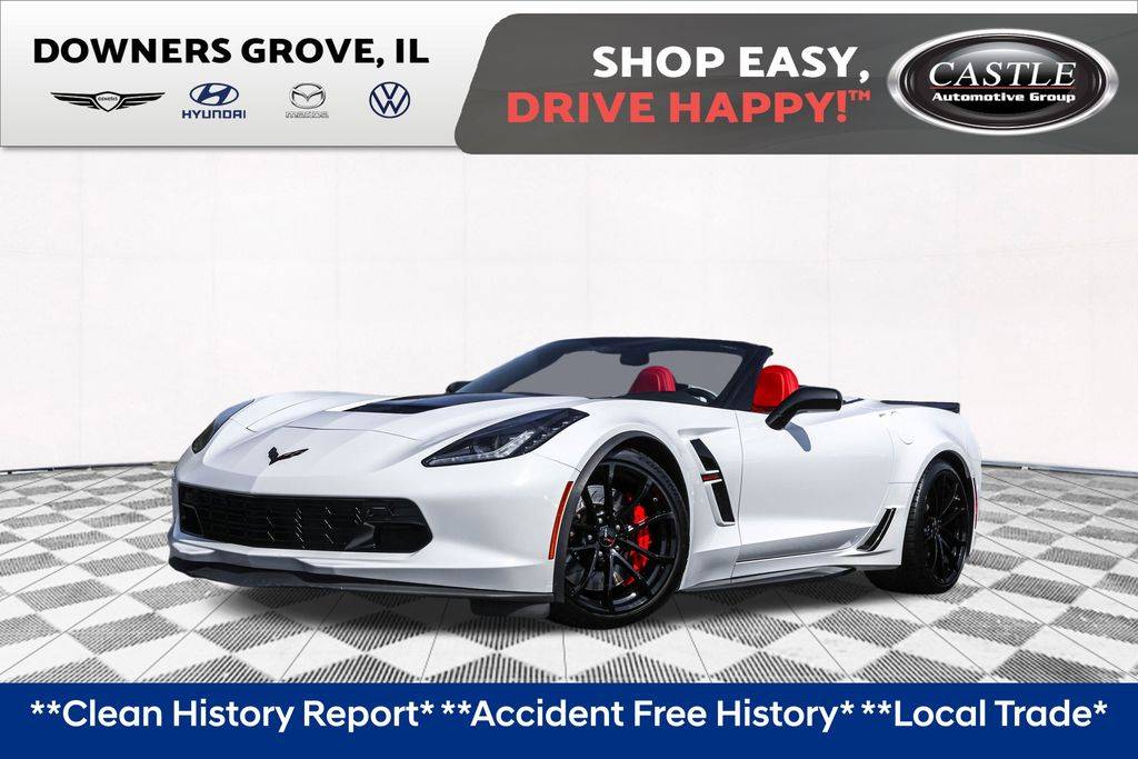 2017 Chevrolet Corvette Grand Sport 2LT — Convertible — 18,541 mi — Downers Grove, IL