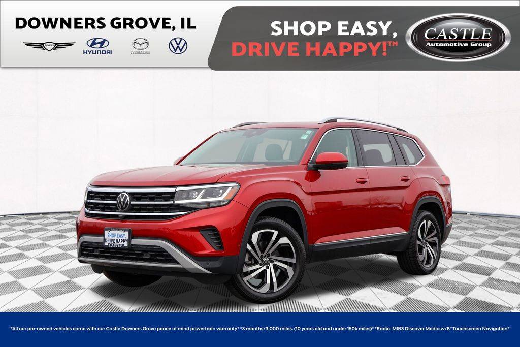2021 Volkswagen Atlas SEL Premium — SUV — 47,395 mi — Downers Grove, IL