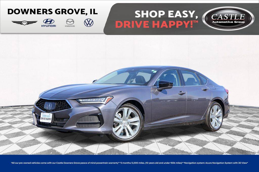 2022 Acura TLX Technology Package — Sedan — 41,498 mi — Downers Grove, IL