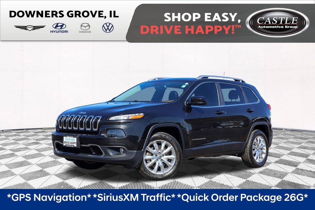 2016 Jeep Cherokee Limited — SUV — 74,824 mi — Downers Grove, IL