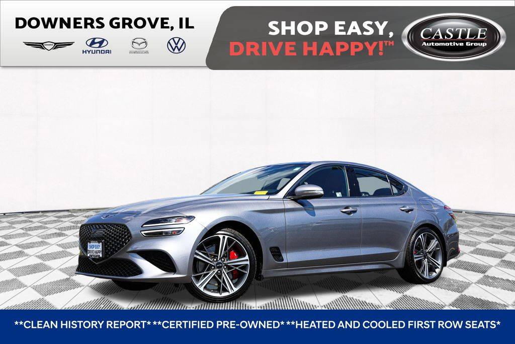 2025 Genesis G70 2.5T — Sedan — 7,595 mi — Downers Grove, IL
