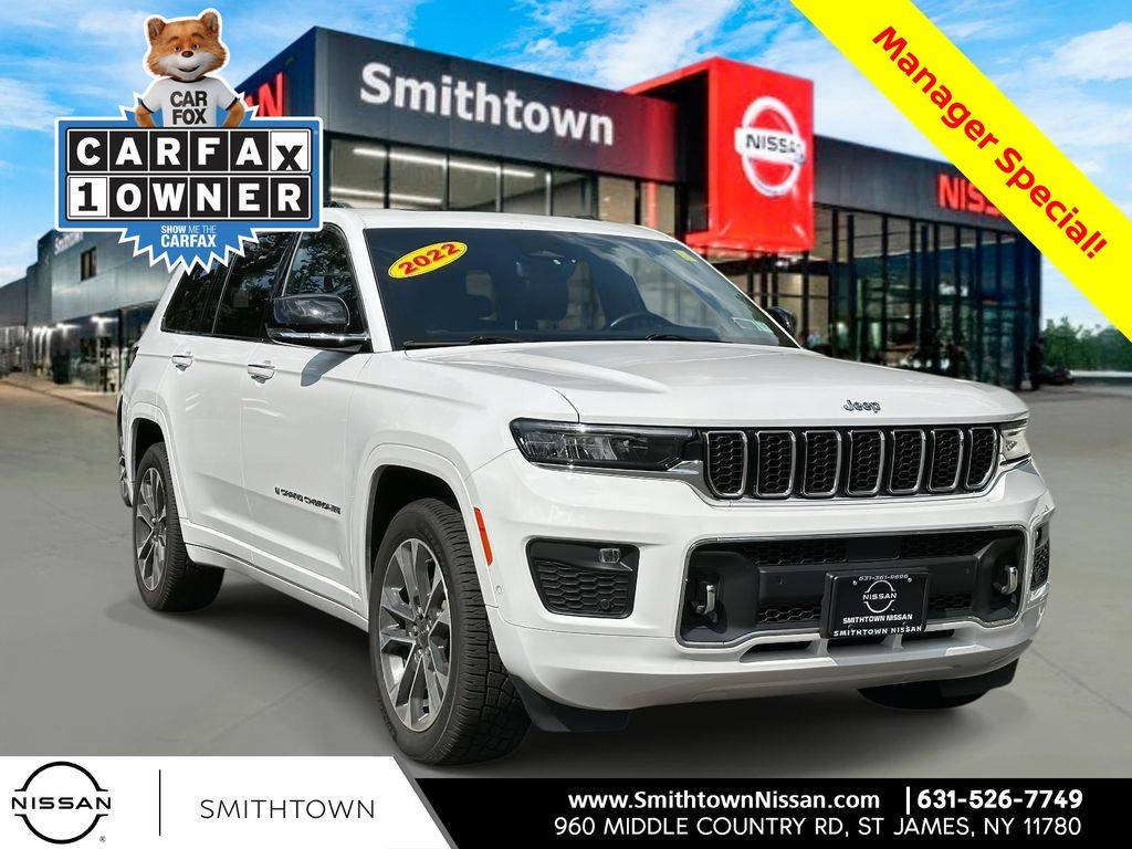 2022 Jeep Grand Cherokee Overland — SUV — 42,734 mi — St James, NY