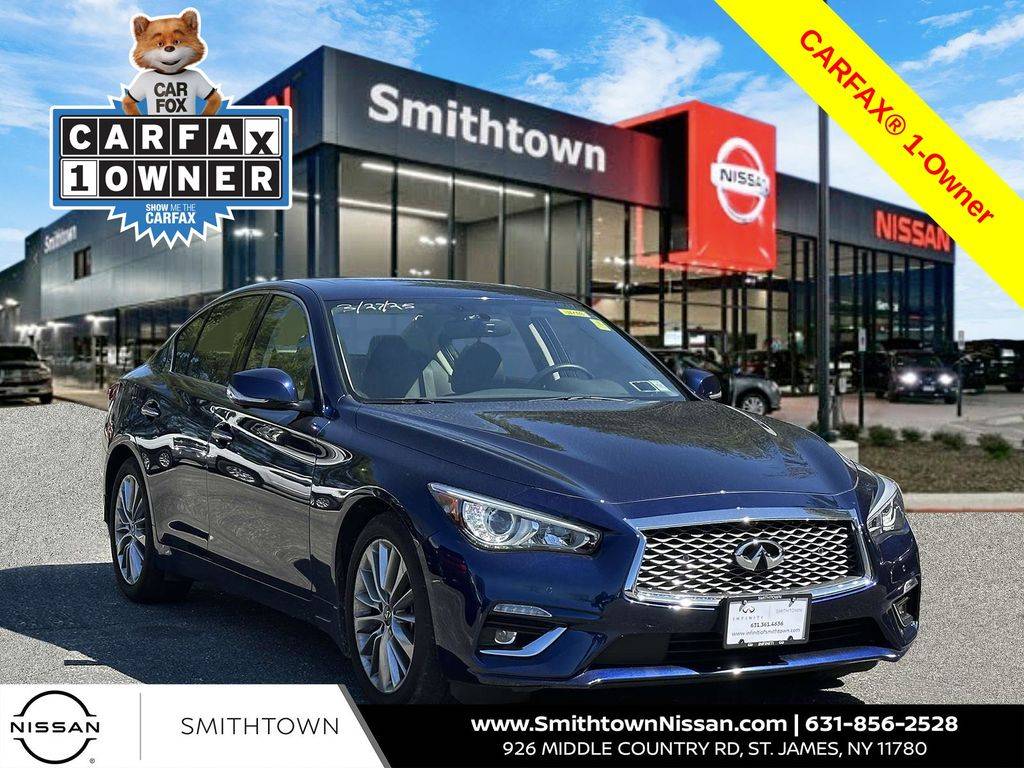2022 INFINITI Q50 LUXE — Sedan — 23,691 mi — St James, NY