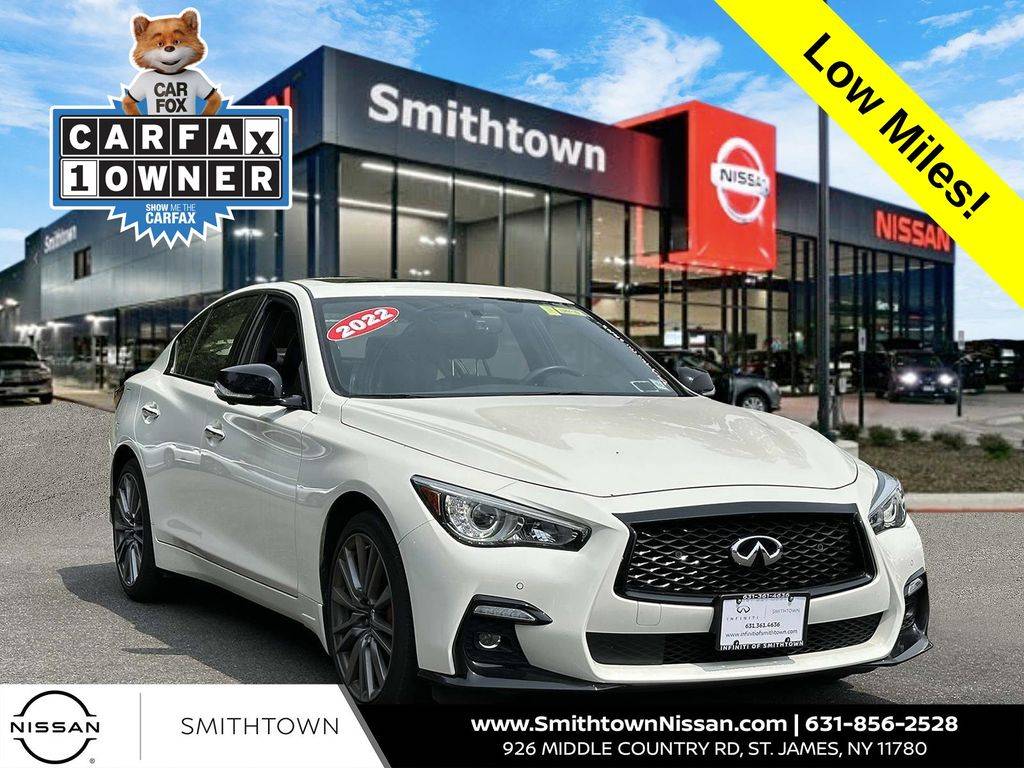 2022 INFINITI Q50 RED SPORT 400 — Sedan — 14,854 mi — St James, NY