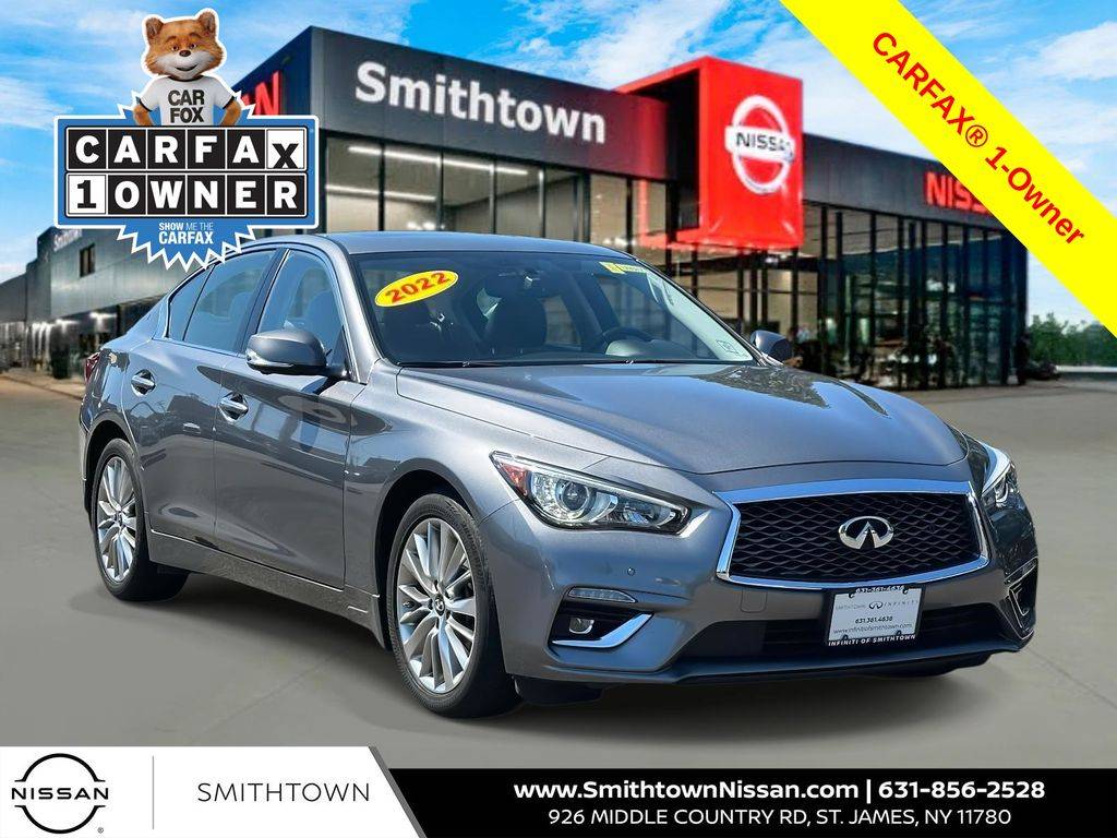 2022 INFINITI Q50 LUXE — Sedan — 31,495 mi — St James, NY
