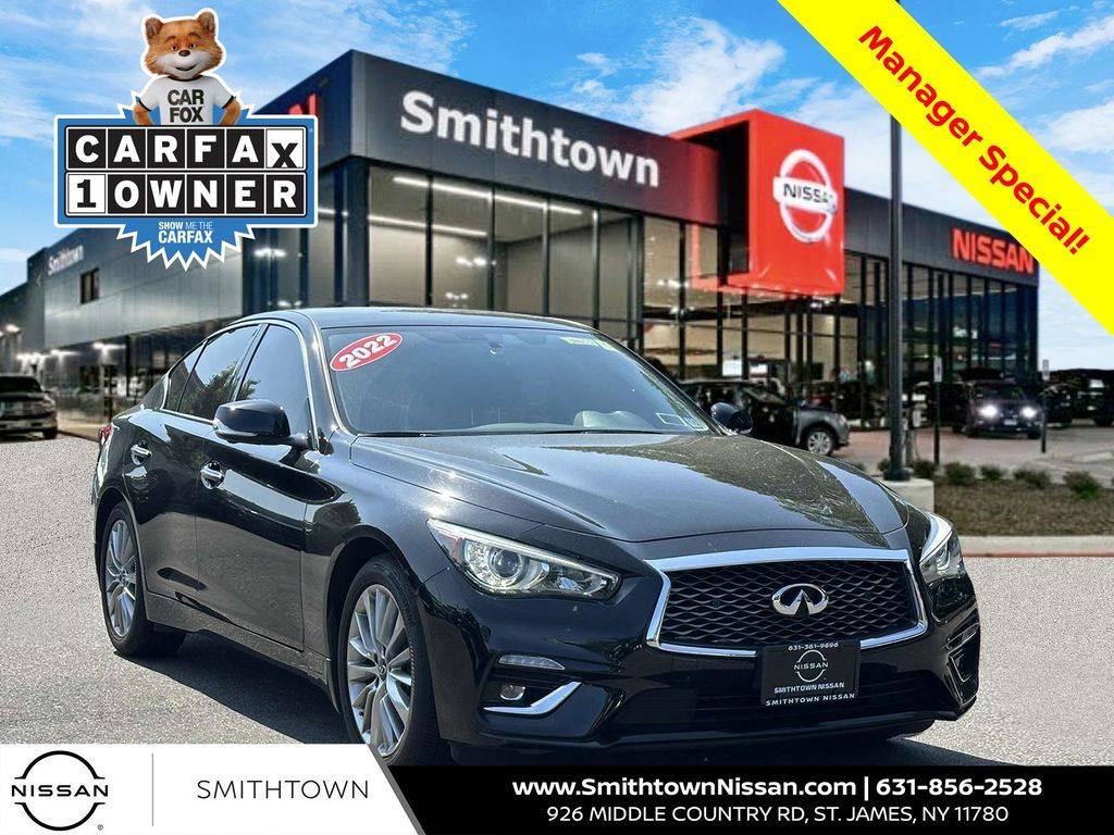 2022 INFINITI Q50 LUXE — Sedan — 15,889 mi — St James, NY