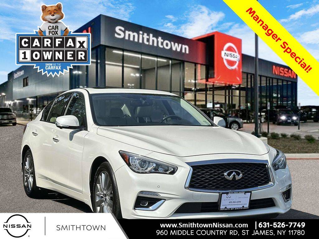 2022 INFINITI Q50 LUXE — Sedan — 24,261 mi — St James, NY