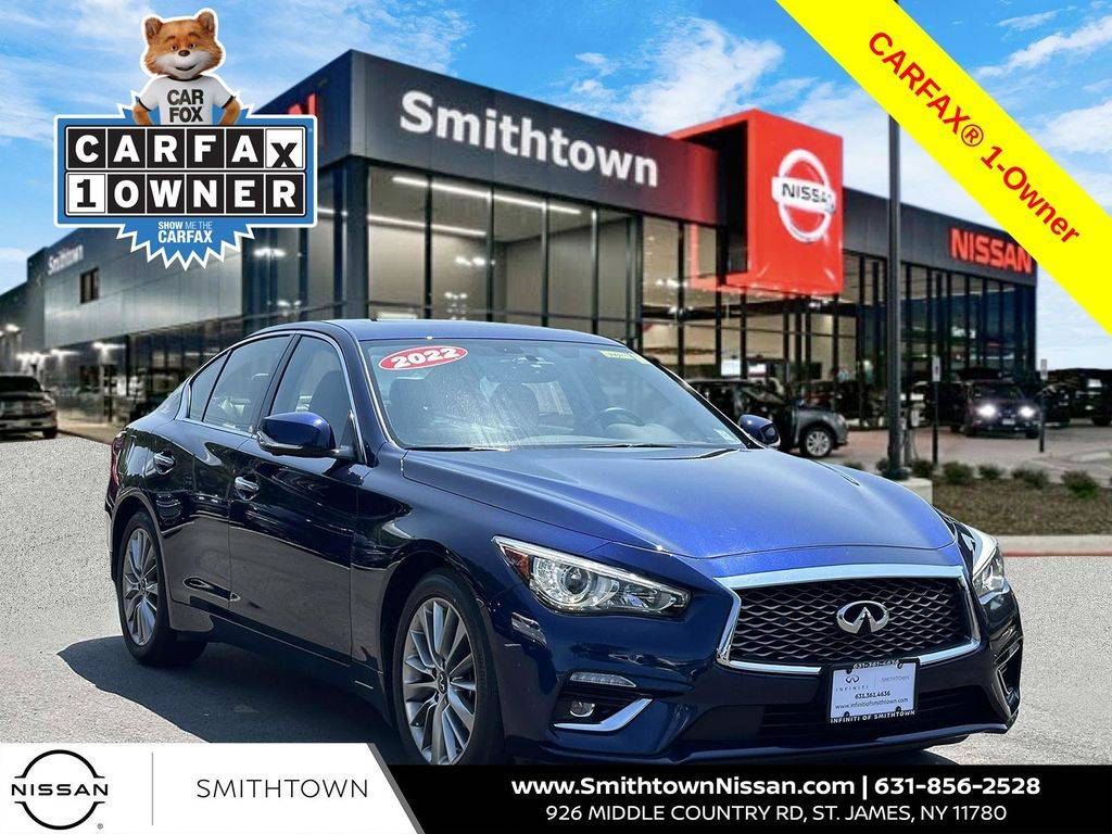 2022 INFINITI Q50 LUXE — Sedan — 29,708 mi — St James, NY