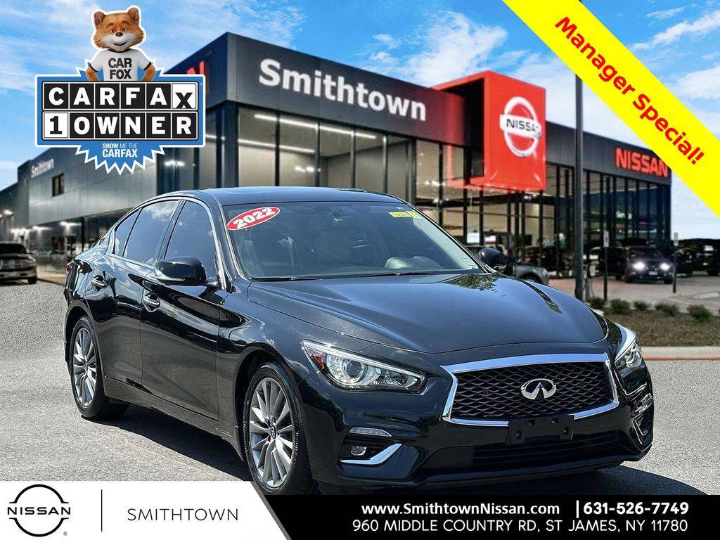2022 INFINITI Q50 LUXE — Sedan — 30,561 mi — St James, NY