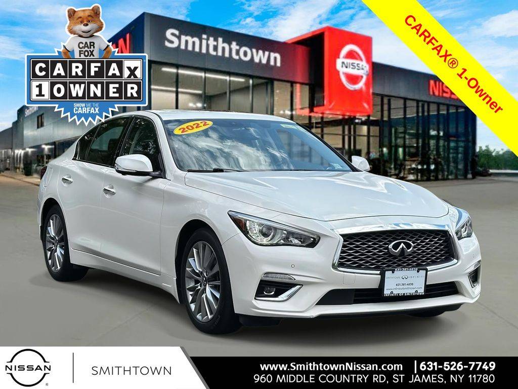 2022 INFINITI Q50 LUXE — Sedan — 54,638 mi — St James, NY