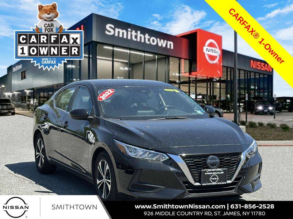 2022 Nissan Sentra SV — Sedan — 24,717 mi — St James, NY