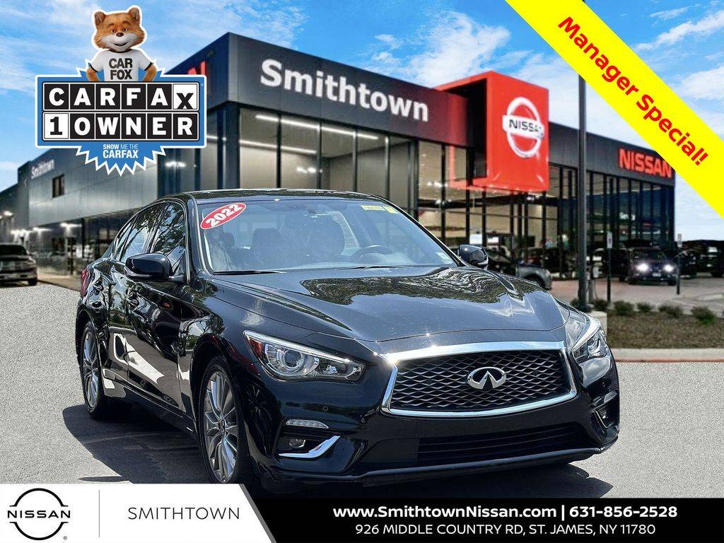 2022 INFINITI Q50 LUXE — Sedan — 32,695 mi — St James, NY