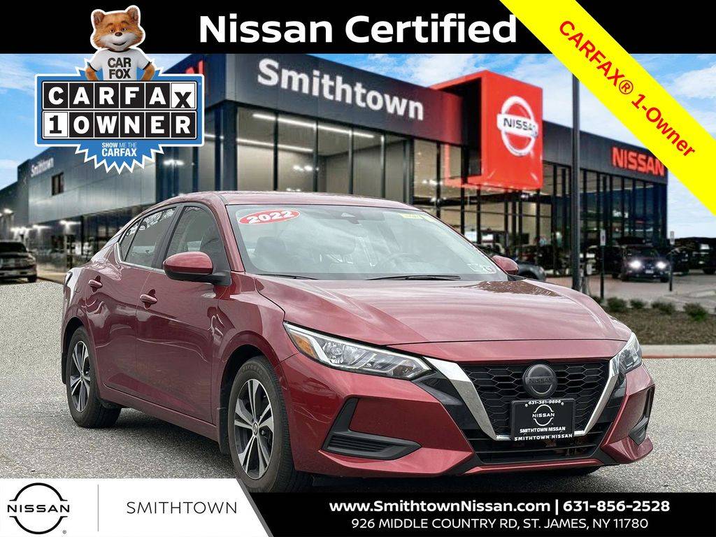 2022 Nissan Sentra SV — Sedan — 25,394 mi — St James, NY