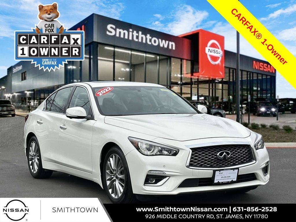 2022 INFINITI Q50 LUXE — Sedan — 21,013 mi — St James, NY