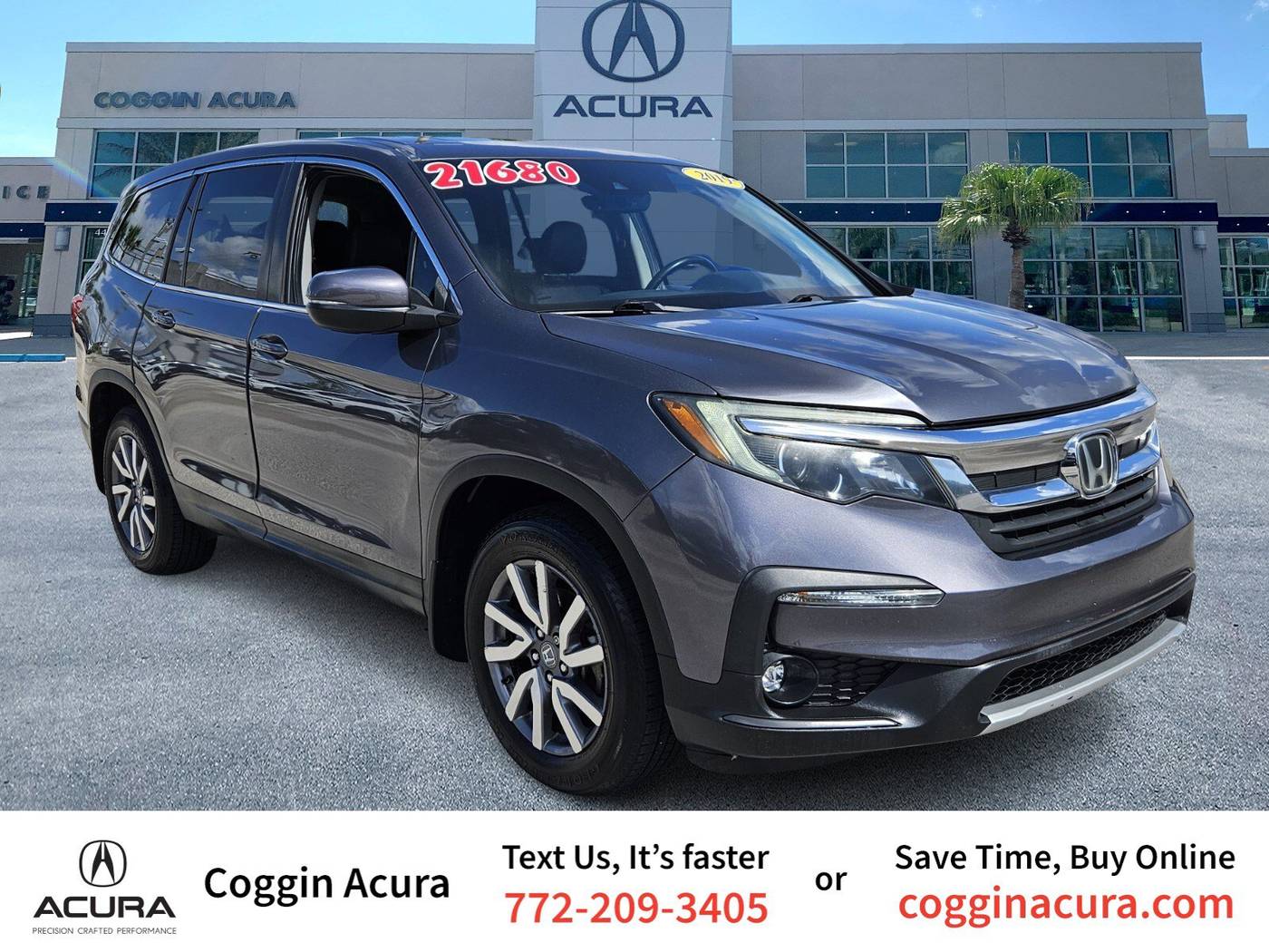 2019 Honda Pilot EX-L — SUV — 93,191 mi — Fort Pierce, FL