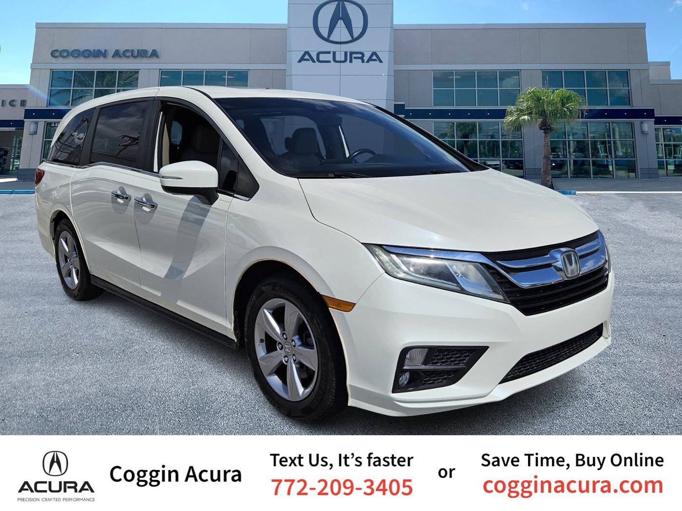 2018 Honda Odyssey EX-L — Minivan — 109,165 mi — Fort Pierce, FL