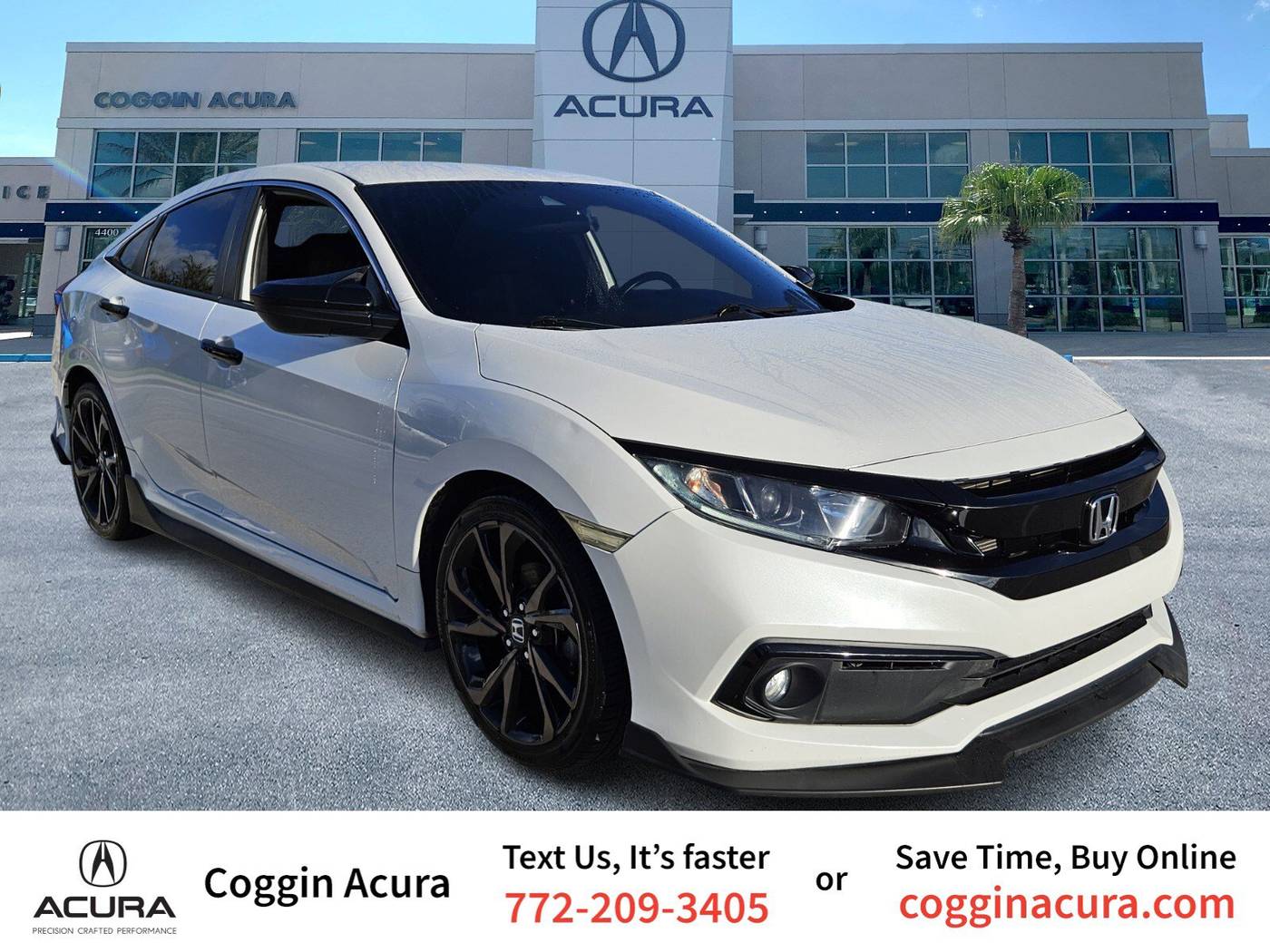 2020 Honda Civic Sport — Sedan — 46,943 mi — Fort Pierce, FL