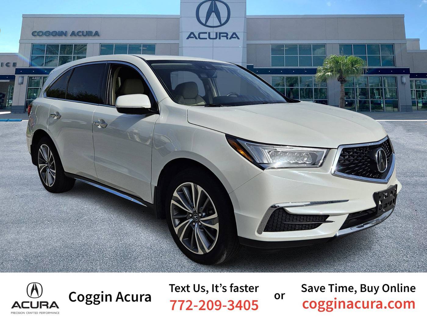 2017 Acura MDX Technology Package — SUV — 61,677 mi — Fort Pierce, FL