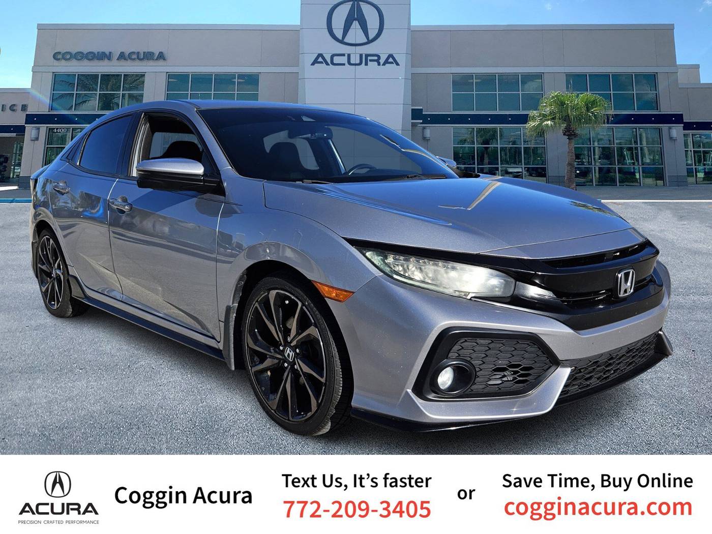2019 Honda Civic Sport Touring — Hatchback — 50,552 mi — Fort Pierce, FL