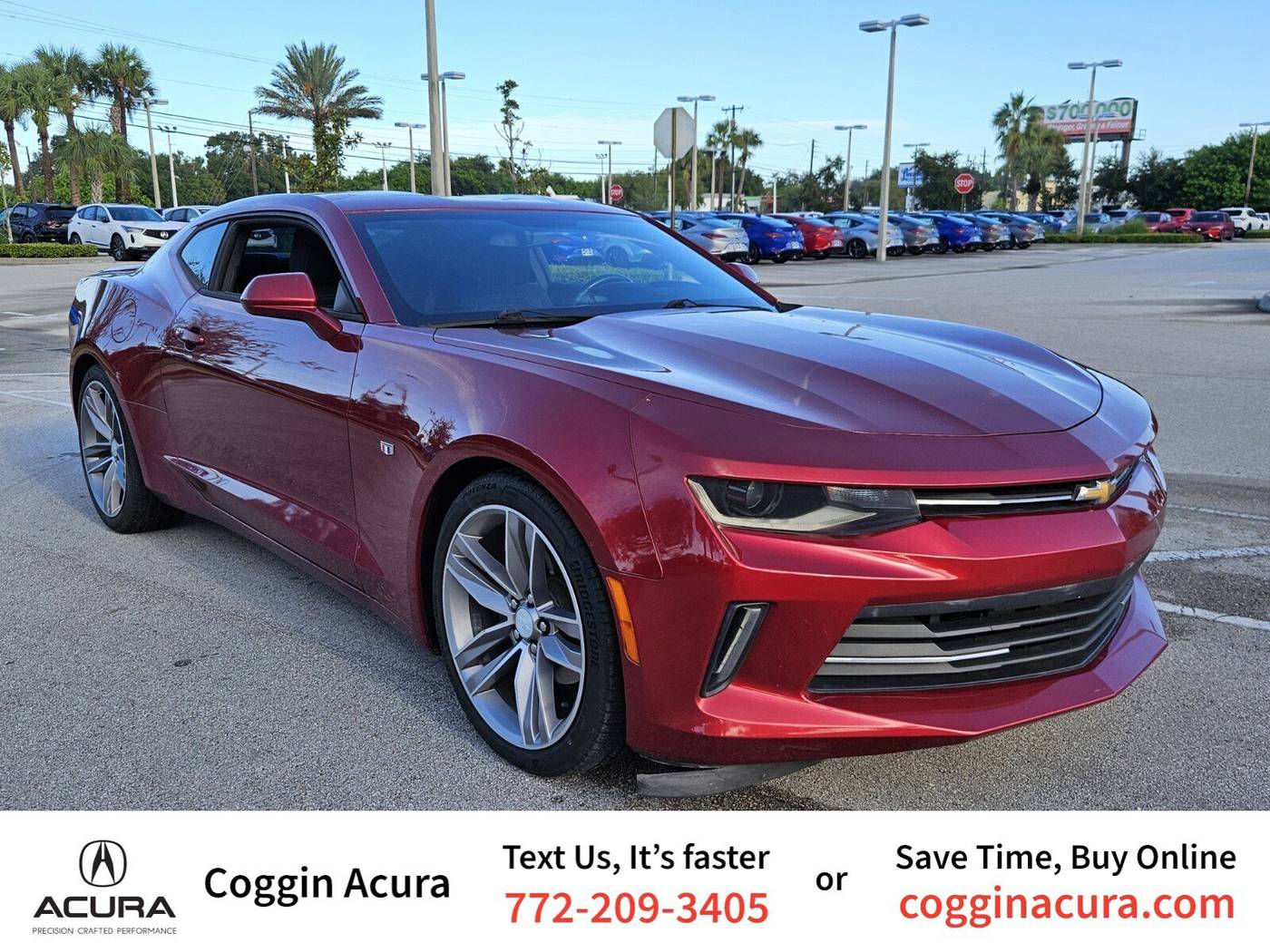 2018 Chevrolet Camaro 1LT — Coupe — 40,954 mi — Fort Pierce, FL