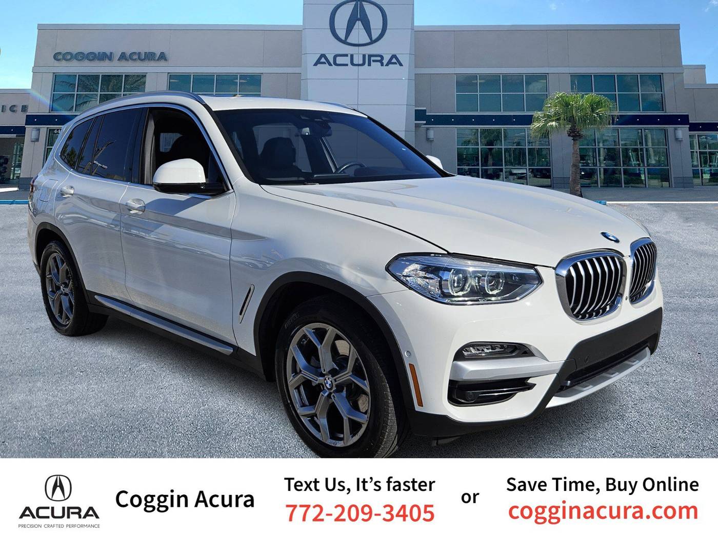 2021 BMW X3 30i — SUV — 49,563 mi — Fort Pierce, FL