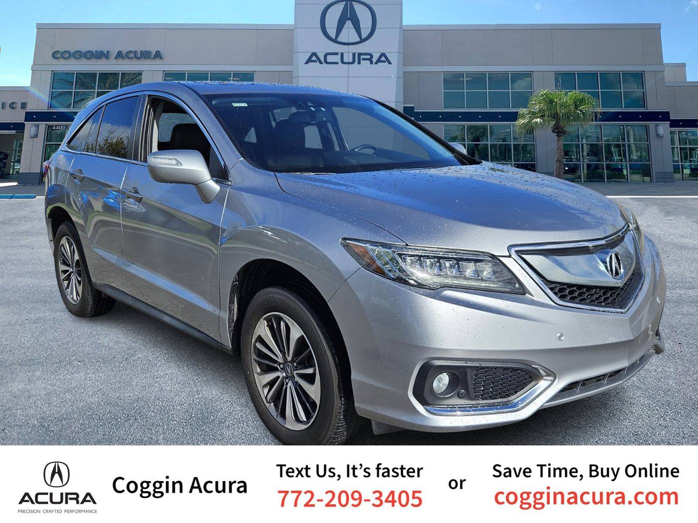 2017 Acura RDX Advance Package — SUV — 66,310 mi — Fort Pierce, FL