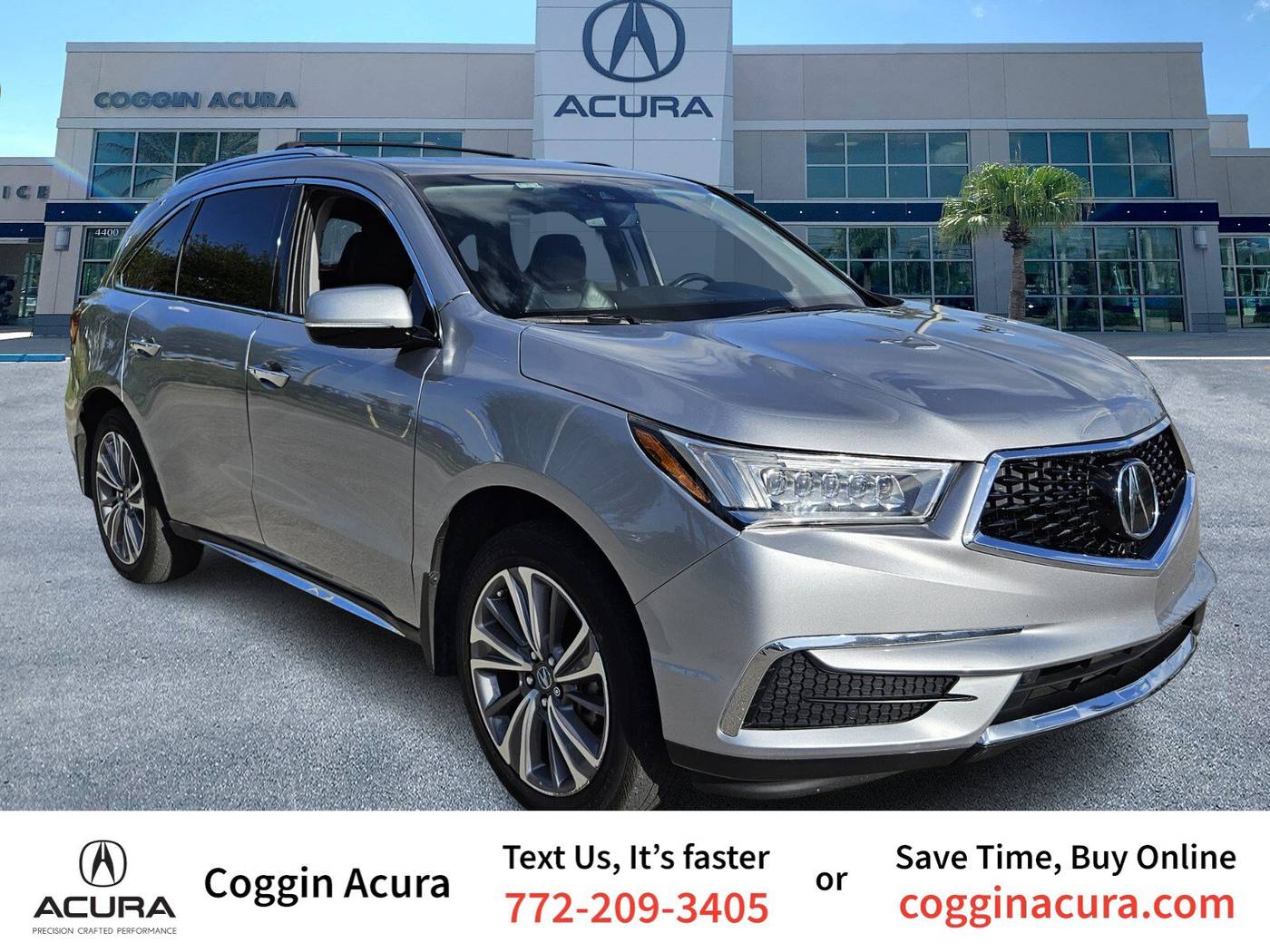 2017 Acura MDX Technology Package — SUV — 69,329 mi — Fort Pierce, FL