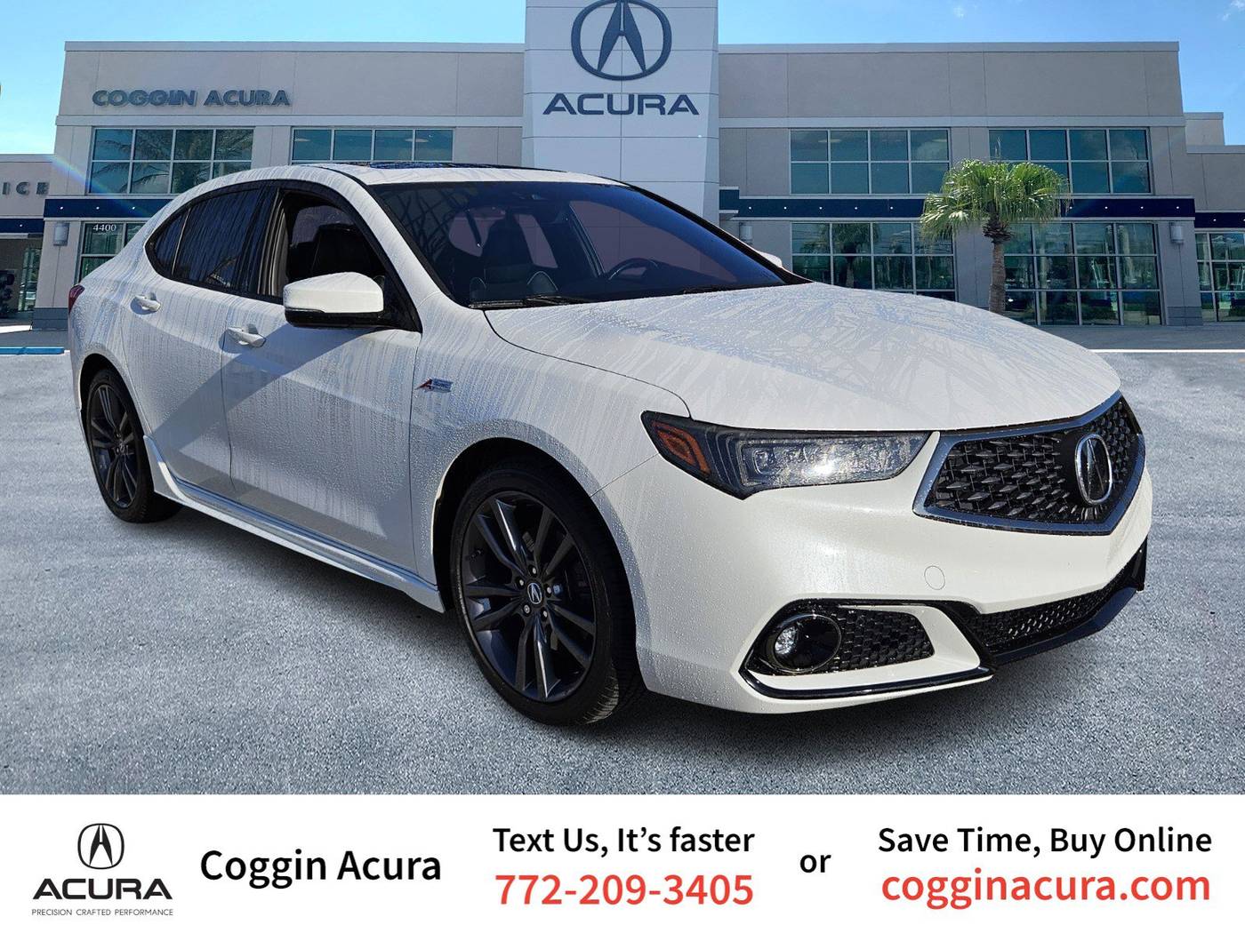 2019 Acura TLX A-Spec with Technology Package — Sedan — 27,076 mi — Fort Pierce, FL