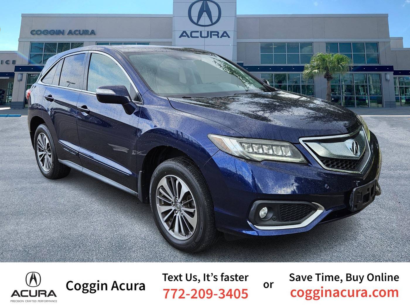 2018 Acura RDX Advance Package — SUV — 27,786 mi — Fort Pierce, FL