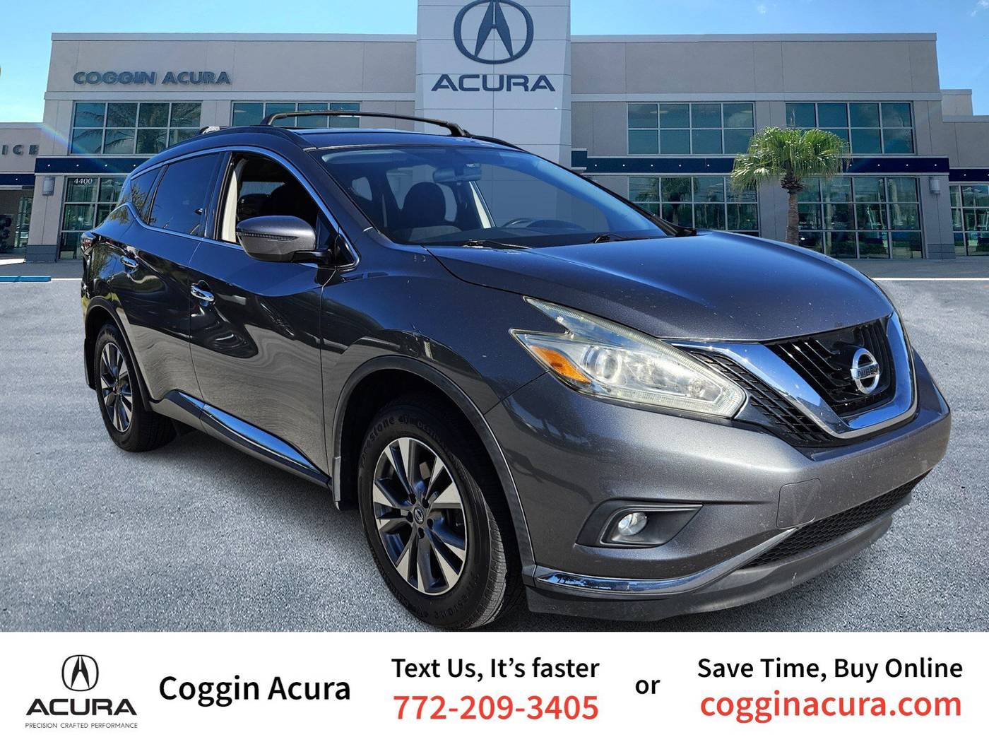2016 Nissan Murano SV — SUV — 132,330 mi — Fort Pierce, FL