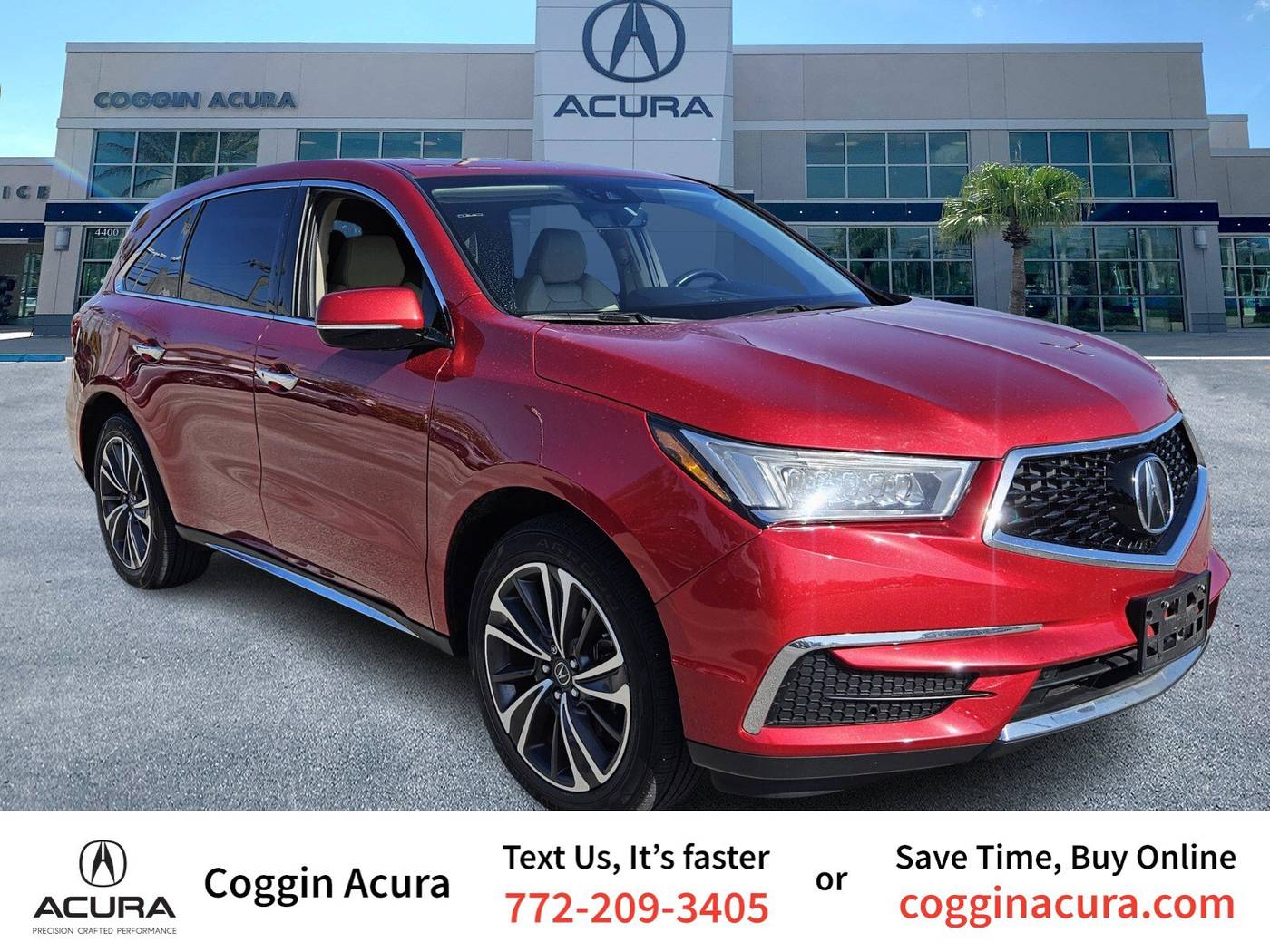 2020 Acura MDX Technology Package — SUV — 73,802 mi — Fort Pierce, FL