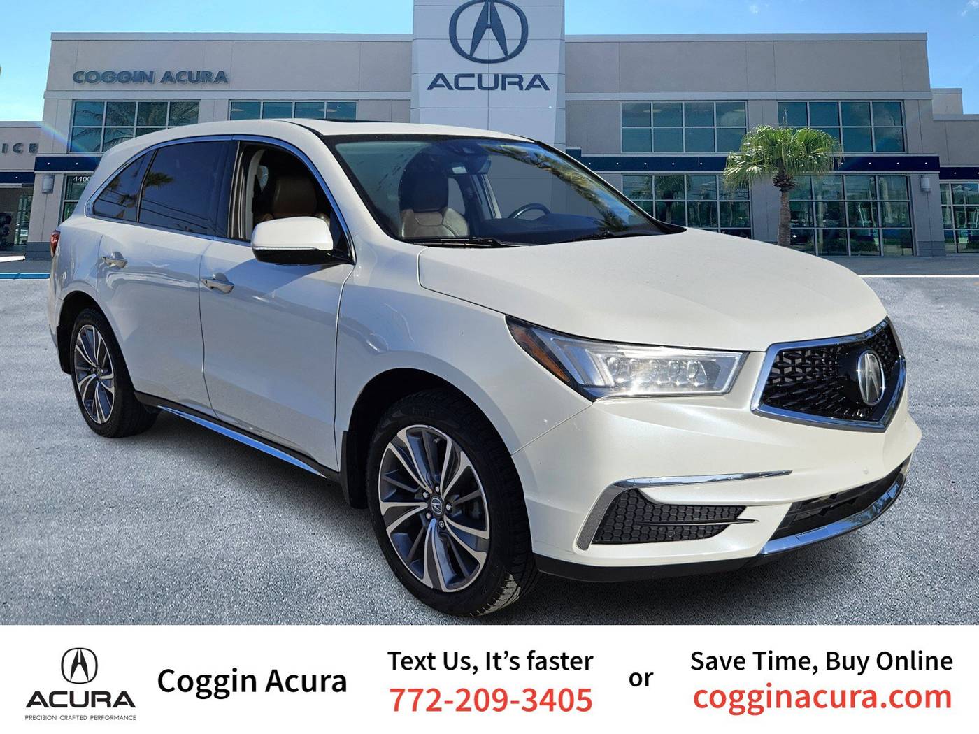 2018 Acura MDX Technology Package — SUV — 90,667 mi — Fort Pierce, FL