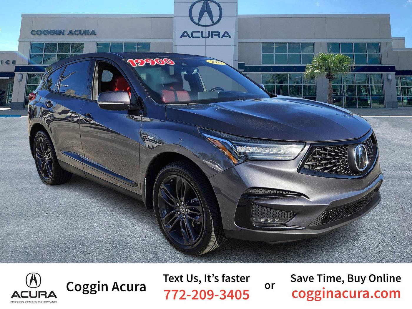 2019 Acura RDX A-Spec Package — SUV — 139,121 mi — Fort Pierce, FL