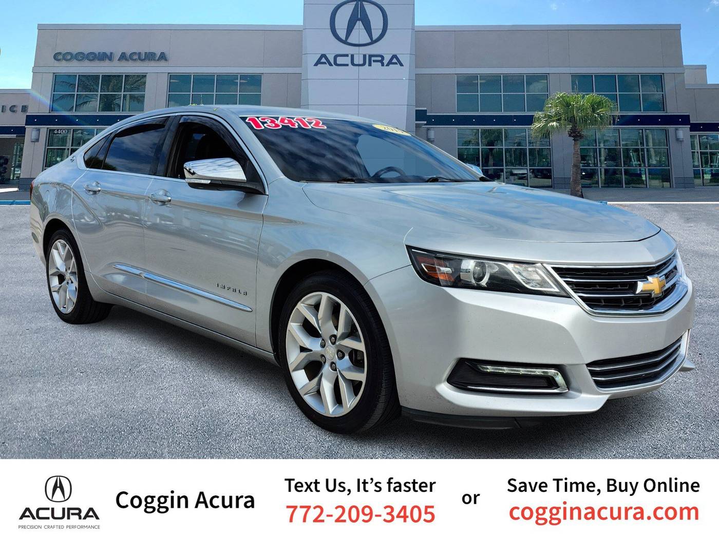 2019 Chevrolet Impala Premier — Sedan — 140,183 mi — Fort Pierce, FL