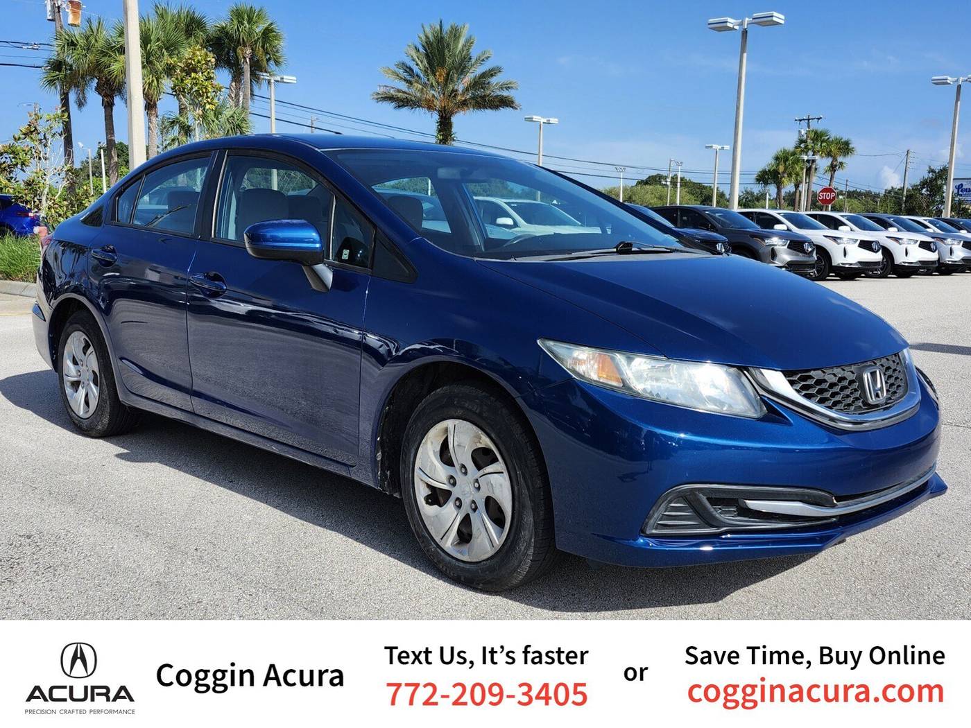 2014 Honda Civic LX — Sedan — 90,754 mi — Fort Pierce, FL