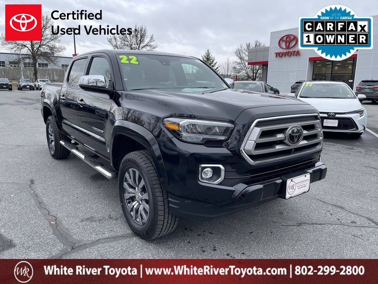 2022 Toyota Tacoma Limited — Pickup Truck — 44,350 mi — White River Junction, VT