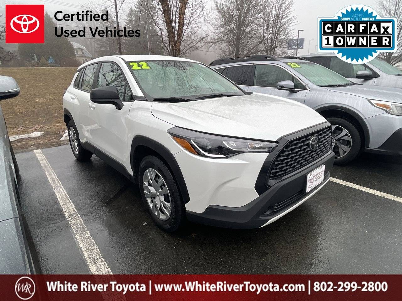 2022 Toyota Corolla Cross L — SUV — 25,419 mi — White River Junction, VT