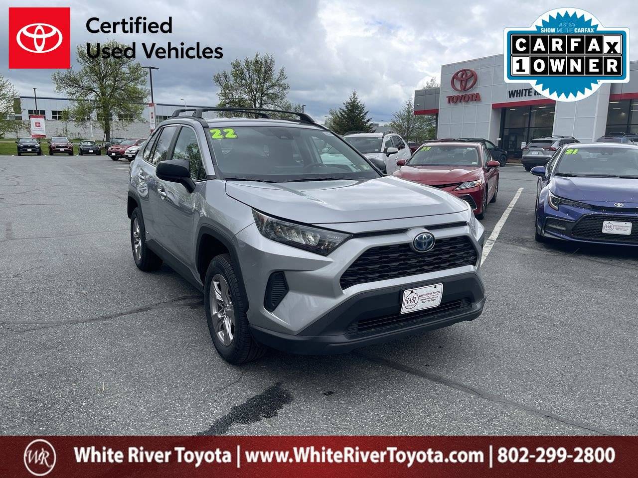 2022 Toyota RAV4 Hybrid LE — SUV — 92,781 mi — White River Junction, VT