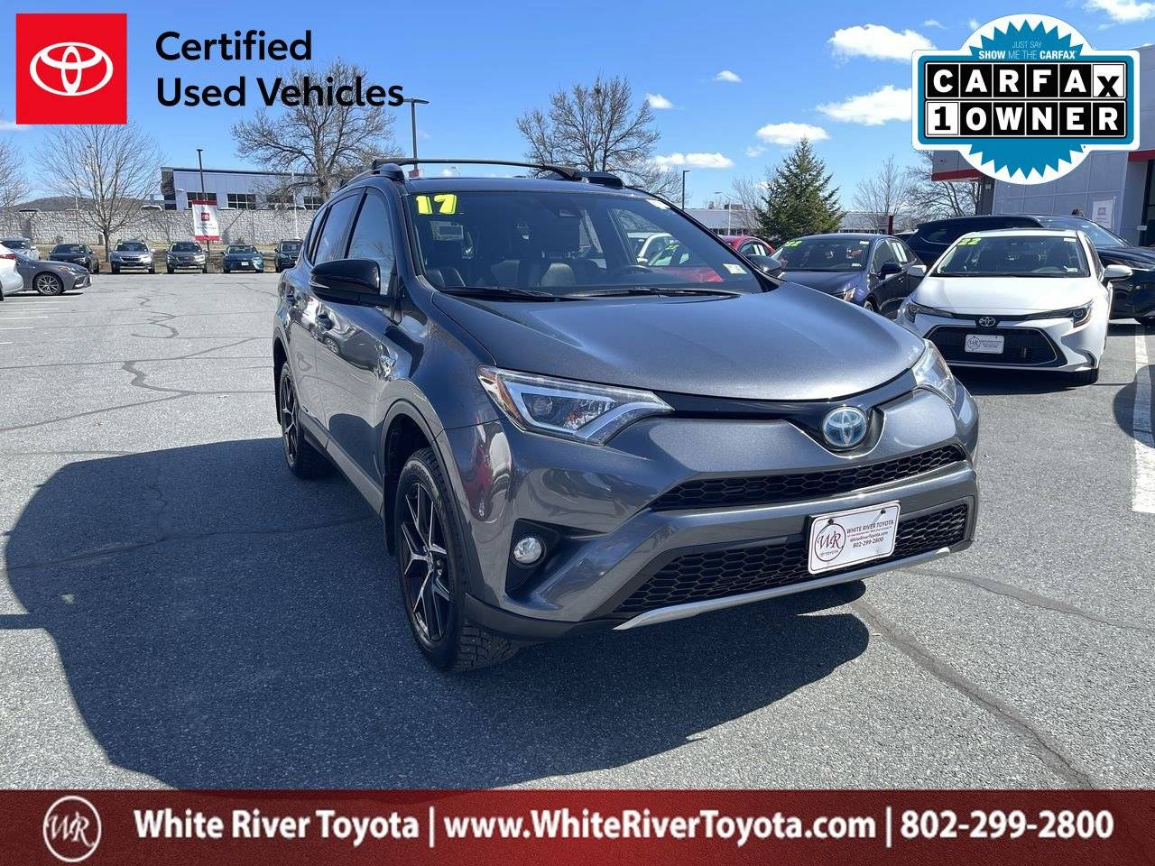 2017 Toyota RAV4 Hybrid SE — SUV — 109,090 mi — White River Junction, VT