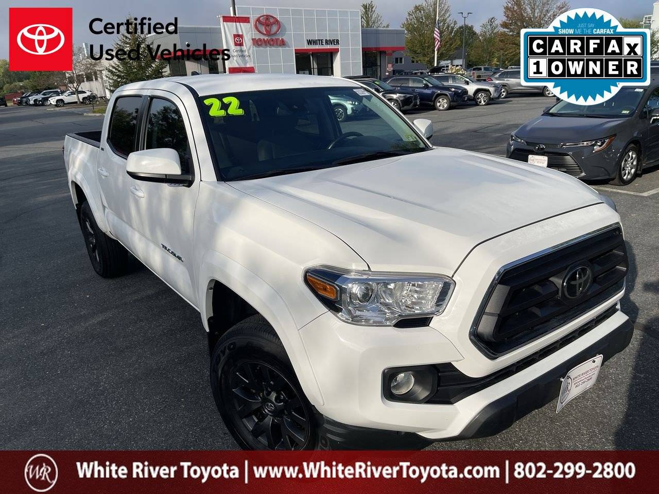 2022 Toyota Tacoma SR5 — Pickup Truck — 27,078 mi — White River Junction, VT