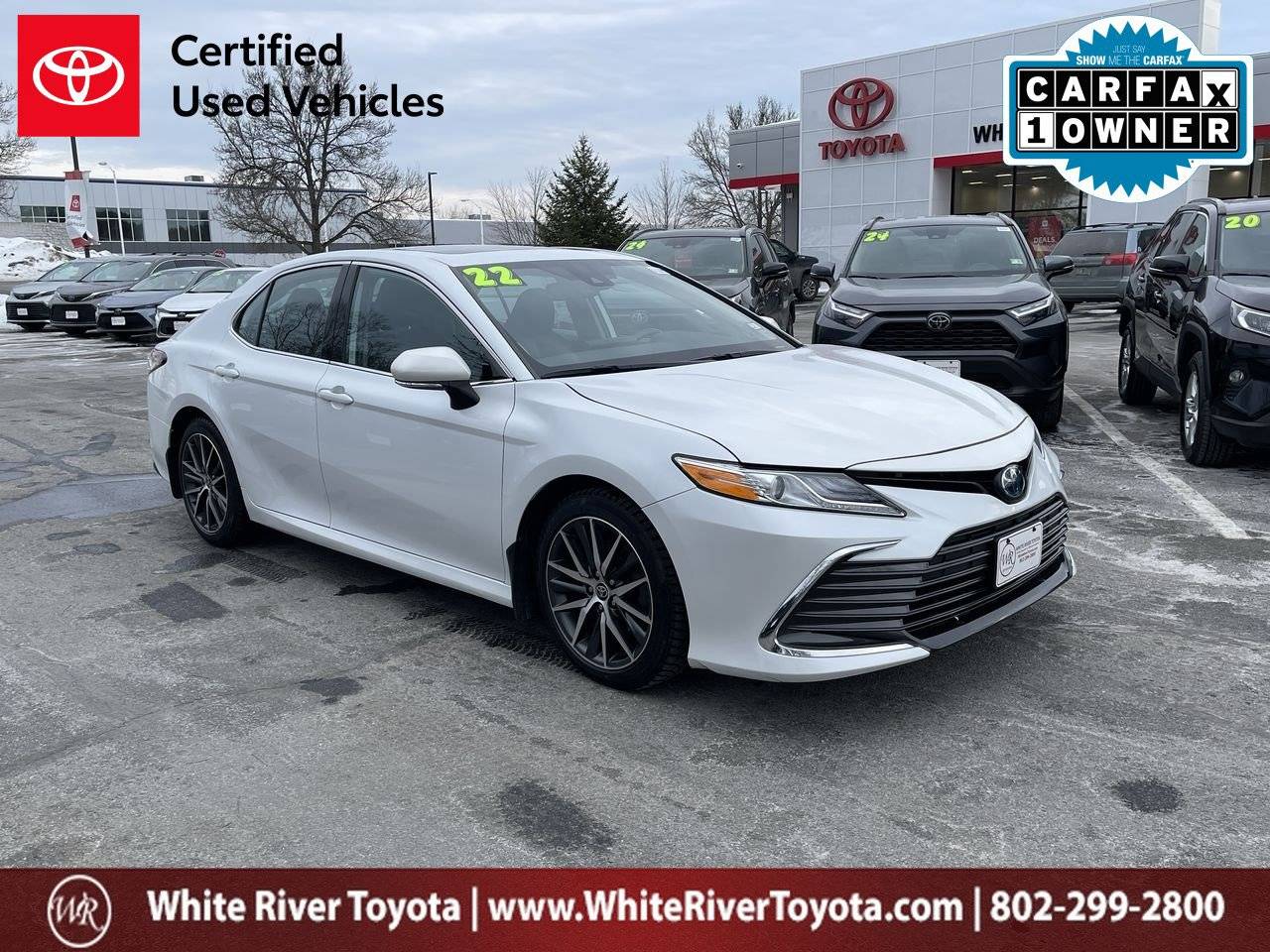 2022 Toyota Camry Hybrid XLE — Sedan — 36,696 mi — White River Junction, VT